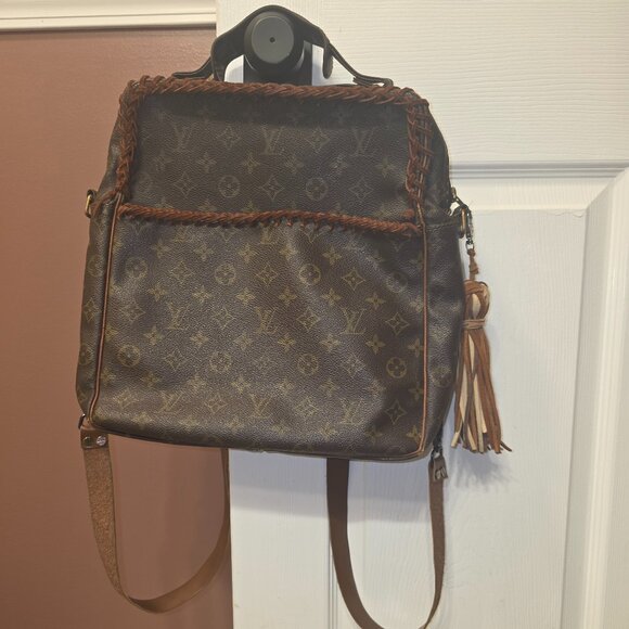 Upcycled Vintage Louis Vuitton Marceau backpack